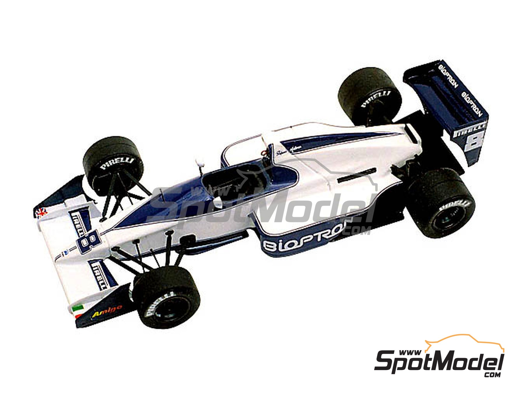 完成品 Brabham BT52B - 1/43 Tameo TMK10 Tameo Kits TMK010: Car scale model kit 1/43 scale - Brabham